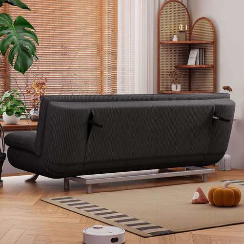 客厅躺现代租房沙发小户型两用沙发床懒人沙发可折叠双人床可折叠