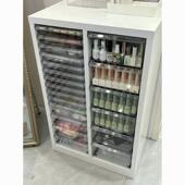 文具收纳柜抽屉式 a4文件柜钢笔铅笔储物柜平底多层美甲收纳柜