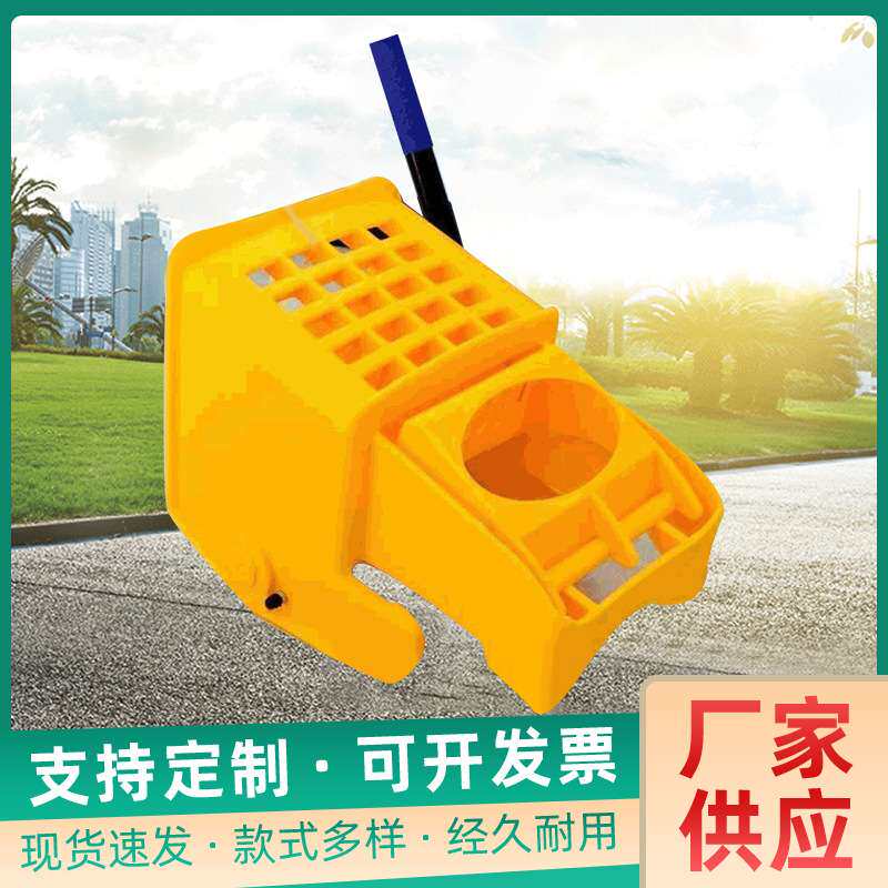 拖把挤水桶 榨水挤水头压水车挤水器清洁车头炸水脱水篮子拖地桶
