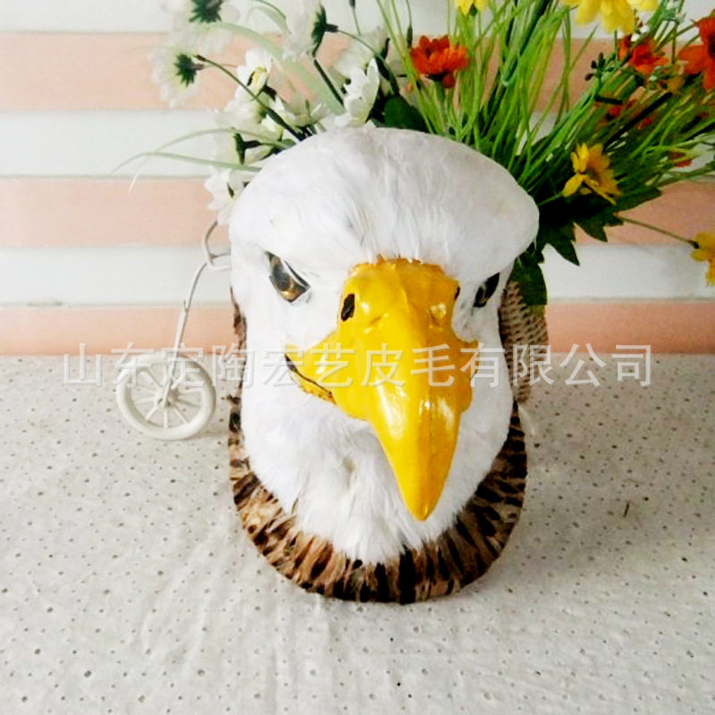 厂家直销仿真老鹰头车内摆件