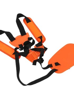 割草机双肩背带高品质割草机背带橙/红色双肩尼龙+ABS双肩带割草