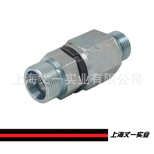 DG101/16SOMD高压360度直通液压滚珠轴承旋转接头卡套式公制螺纹