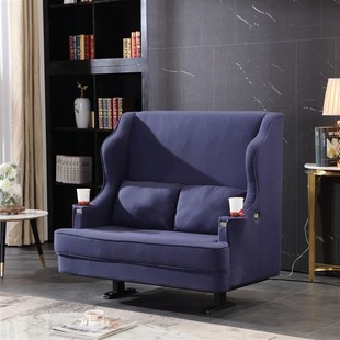 现代简约电影院沙发商用情侣扶手座椅影剧院双人连坐布艺休闲沙发