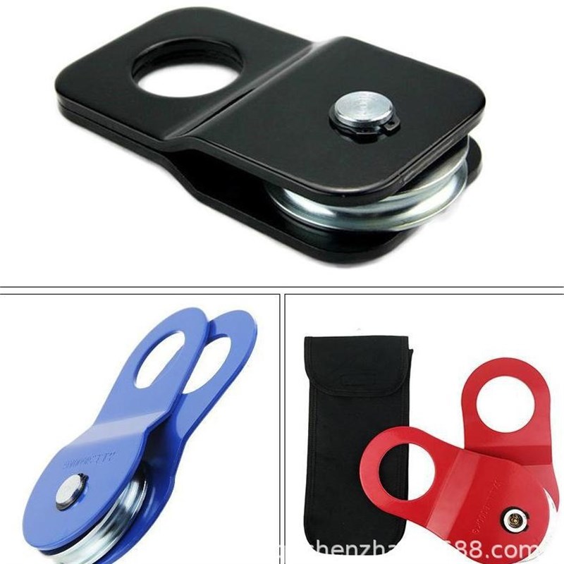 销售4T8T10T规格不锈钢钢丝绳救援动滑轮绞盘配件滑轮组