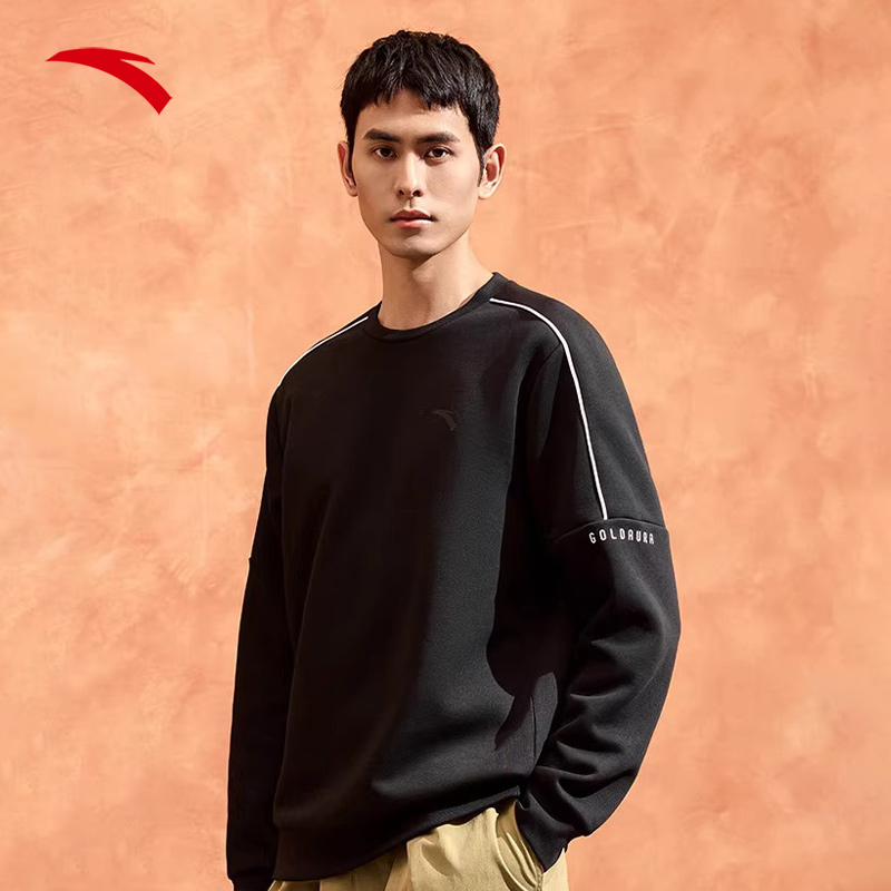 安踏官方旗舰宽松舒适卫衣