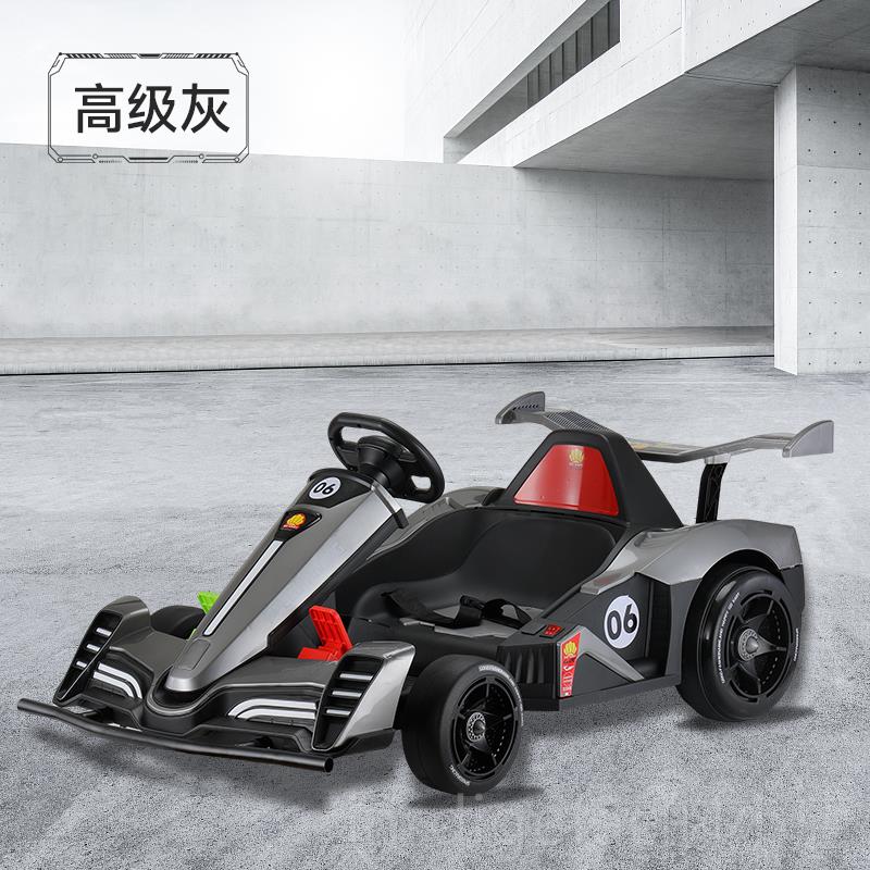 新款童卡丁车电动可漂移F1玩孩具汽可儿坐小车大人亲子车遥控四轮