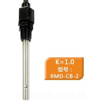 新款在线电导率仪 业纯水检测TDS水EC值工污质水处理盐度计探头瑞