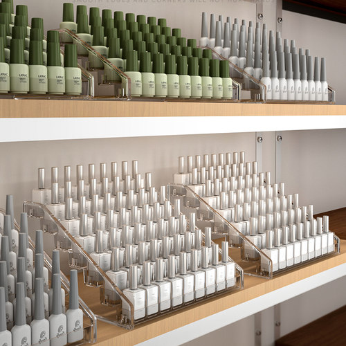 图常透明亚克力指甲油展示架