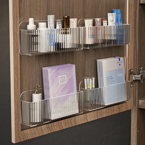 镜柜收纳盒卫生间放面膜口红