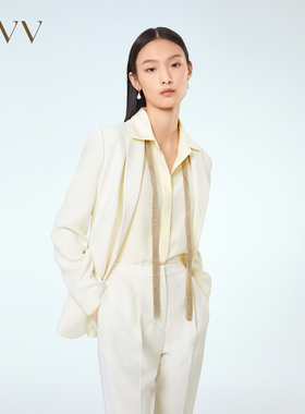 【进口三醋酸】OVV春夏热卖女装简洁单件西服外套GTXEJ13002A