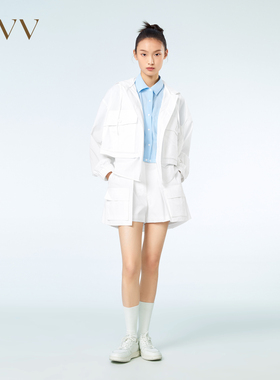 【SOLOTEX微风系列】OVV热卖女装可拆卸连帽夹克GWJFJ13016A