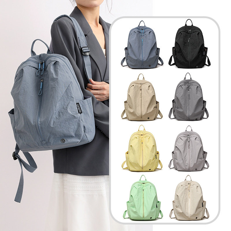 2026新款超轻便防水尼龙双肩包男女户外旅行大容量背包登山小背包