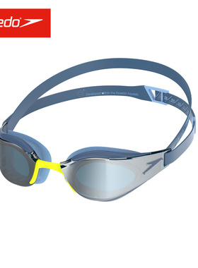 【瑕疵不退不换】正品Speedo速比涛泳镜男女款防雾高清训练游泳镜