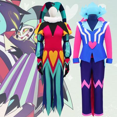 极恶老大菲兹罗利cos服Fizzarolli阿斯蒙蒂斯cos服万圣节表演服