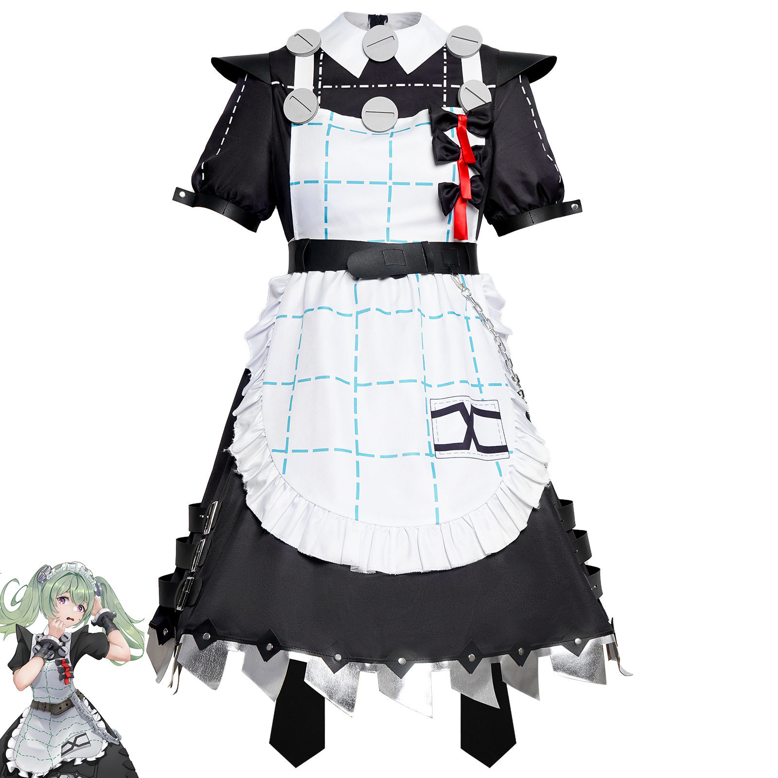 绝区零cos服可琳威克斯服装绝区零可琳女仆装cosplay舞台表演服
