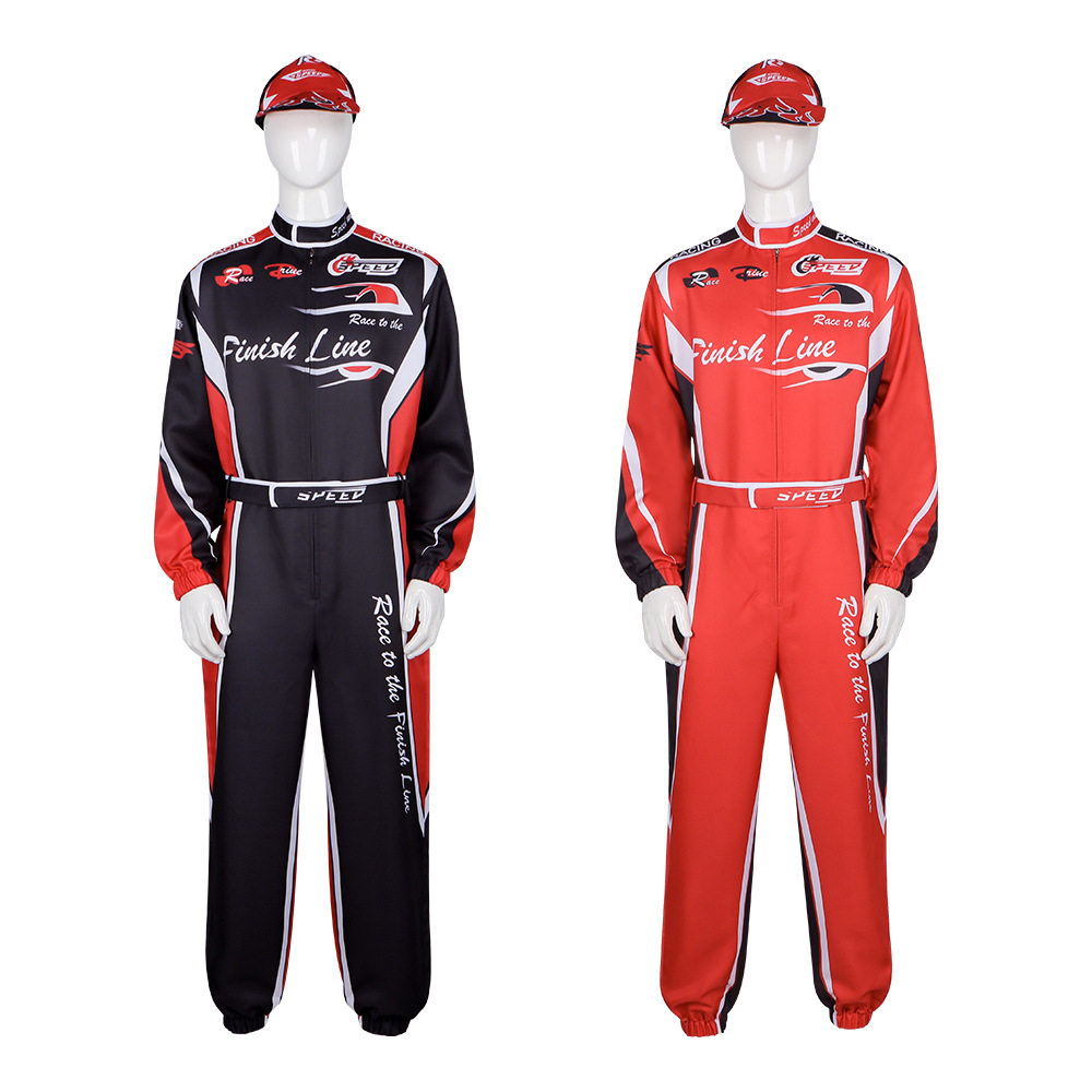 赛车服cos服Racingsuit卡丁车沙滩户外越野表演舞台服装cosplay