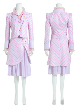 魔法坏女巫COS服女主Glinda同款服装万圣节舞台表演服COSPLAY服