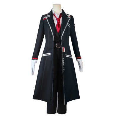 边狱巴士公司cos鸿璐浮士德长款游戏cosplay黑色制服服装