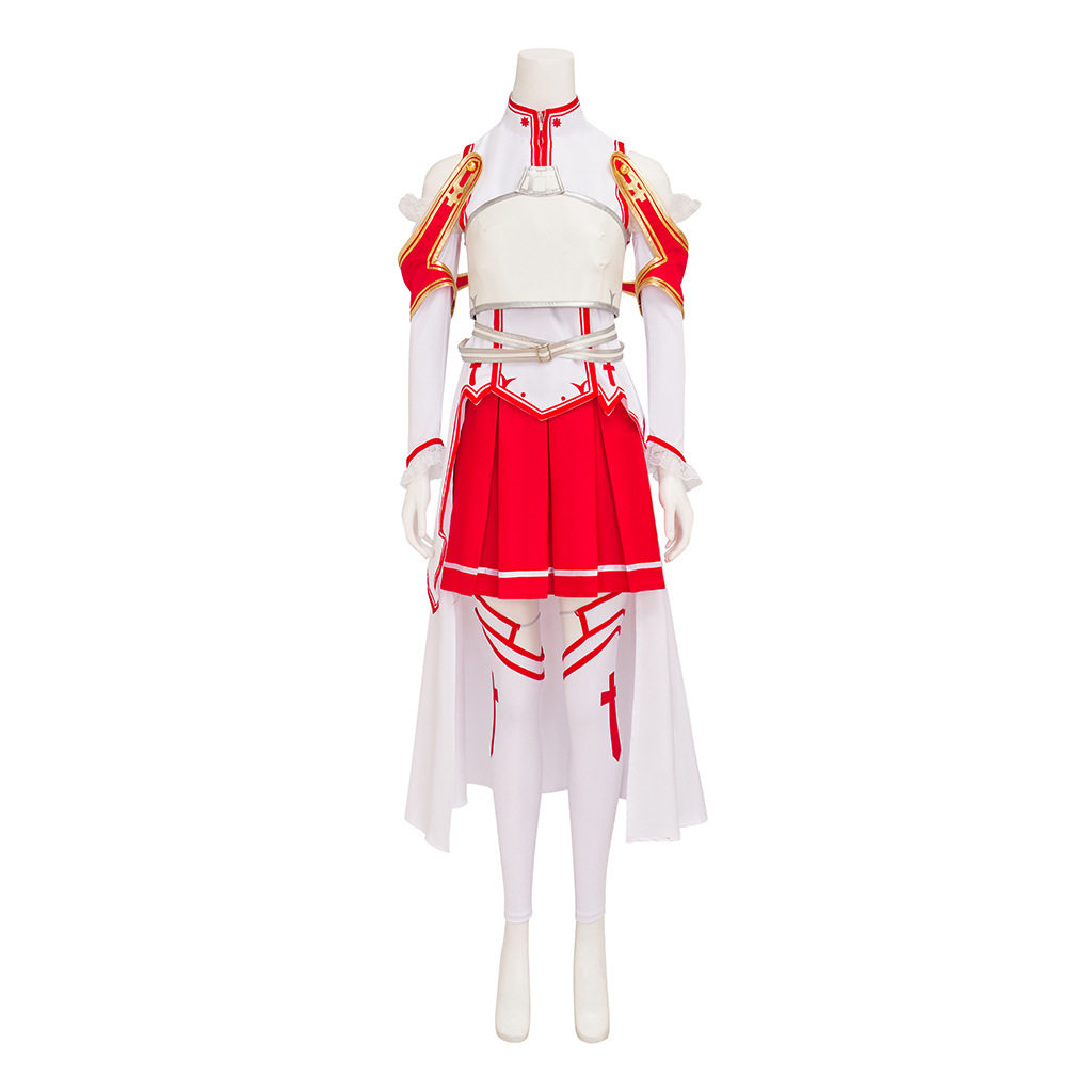 刀剑神域结城明日奈cos亚丝娜战斗服亚丝娜cosplay服