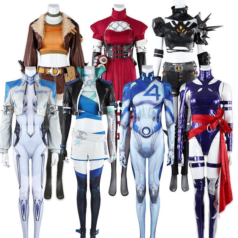 漫威争锋cosplay灵蝶赤鬼狩人松鼠女露娜魔剑客cos服游戏同款