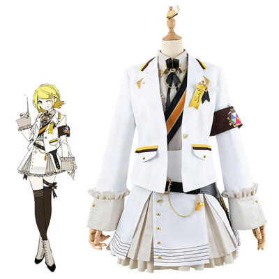 世界计划镜音铃花里实乃理桃井爱莉二次元动漫服装套装CG1545-1ZS