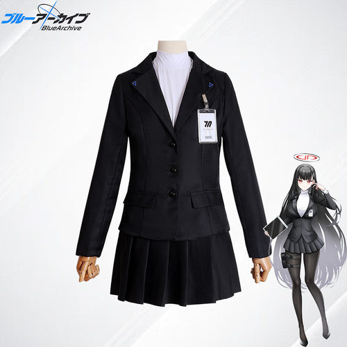 蔚蓝档案BlueArchive调月莉音cosplay动漫服装万圣节服饰jk制服