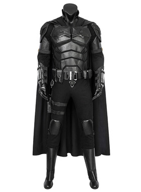 蝙蝠侠cos服2022年电影布鲁斯韦恩罗伯特帕丁森cosplay套装