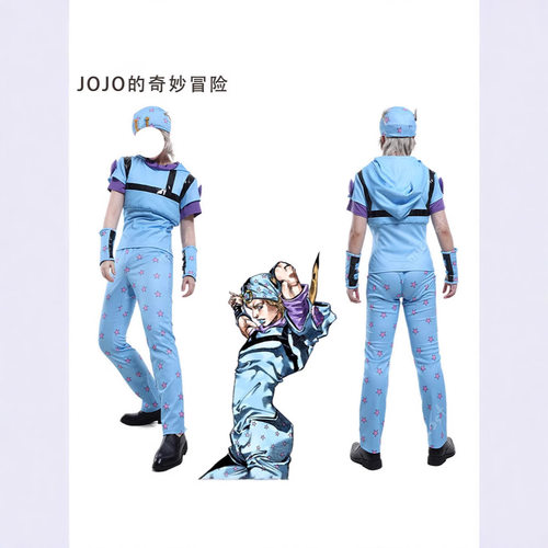 JOJO的奇妙冒险乔尼cos第七部SBR飙马野郎cos乔尼乔斯达cosplay