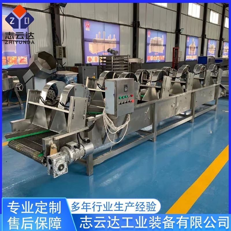 全自动包装袋沥水风干机 不锈钢榨菜风干机设备 翻转式风干机设备
