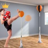 立式 拳击速度反应球室内运动健身器材儿童成人沙包家用训练拳击靶