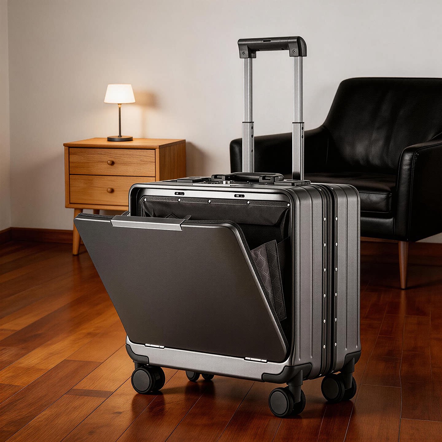 新款登机箱可放16寸电脑商务行李箱男女小型20寸短途旅行密码18寸