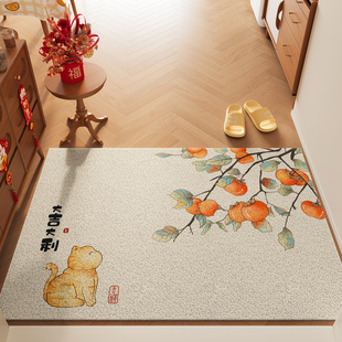 入户门地垫2025新款店铺门口蹭土脚垫丝圈入门垫室外玄关入户地毯