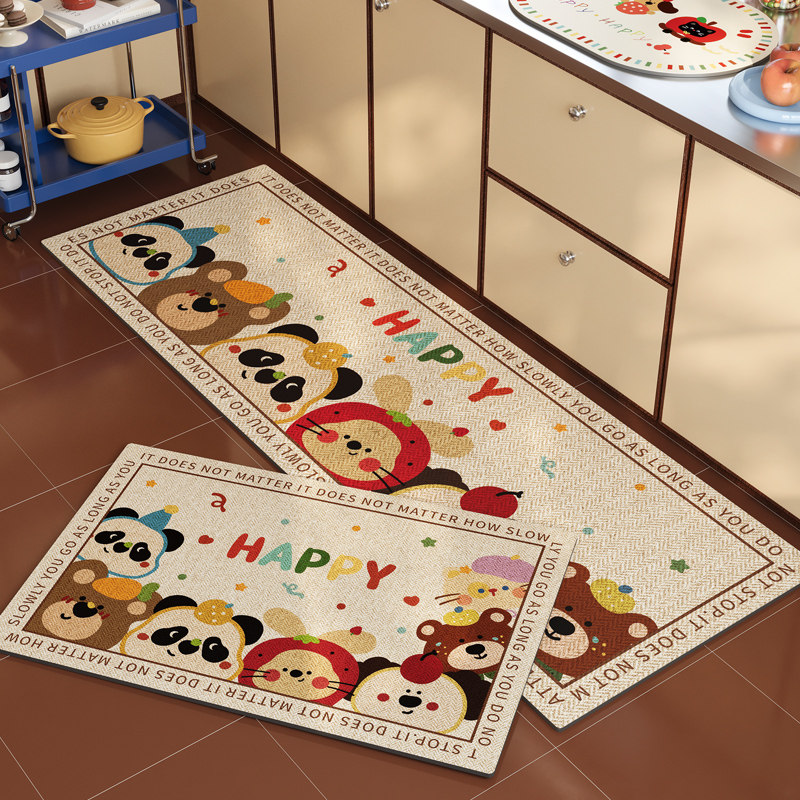 厨房地垫防油防水防滑垫家用2025新款门口专用脚垫硅藻泥吸水地毯,居家布艺,厨房地垫,淘宝优惠券,粉丝福利购,淘宝优惠卷