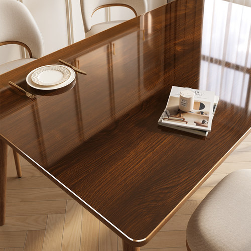 木纹软玻璃桌垫长效防油渗透包退