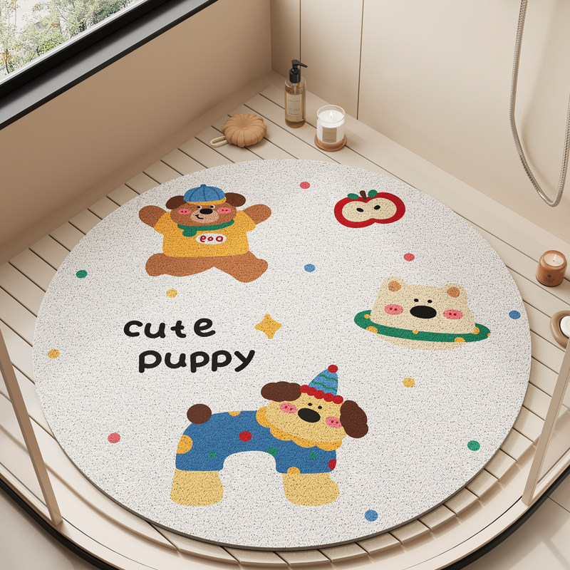 扇形淋浴房防滑垫浴室老人儿童洗澡专用防摔地垫镂空丝圈排水地毯,居家布艺,家用脚垫,淘宝优惠券,粉丝福利购,淘宝优惠卷