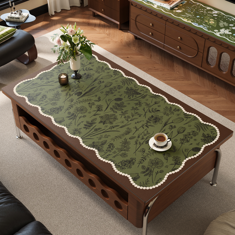 客厅茶几桌垫防水防油防烫保护垫