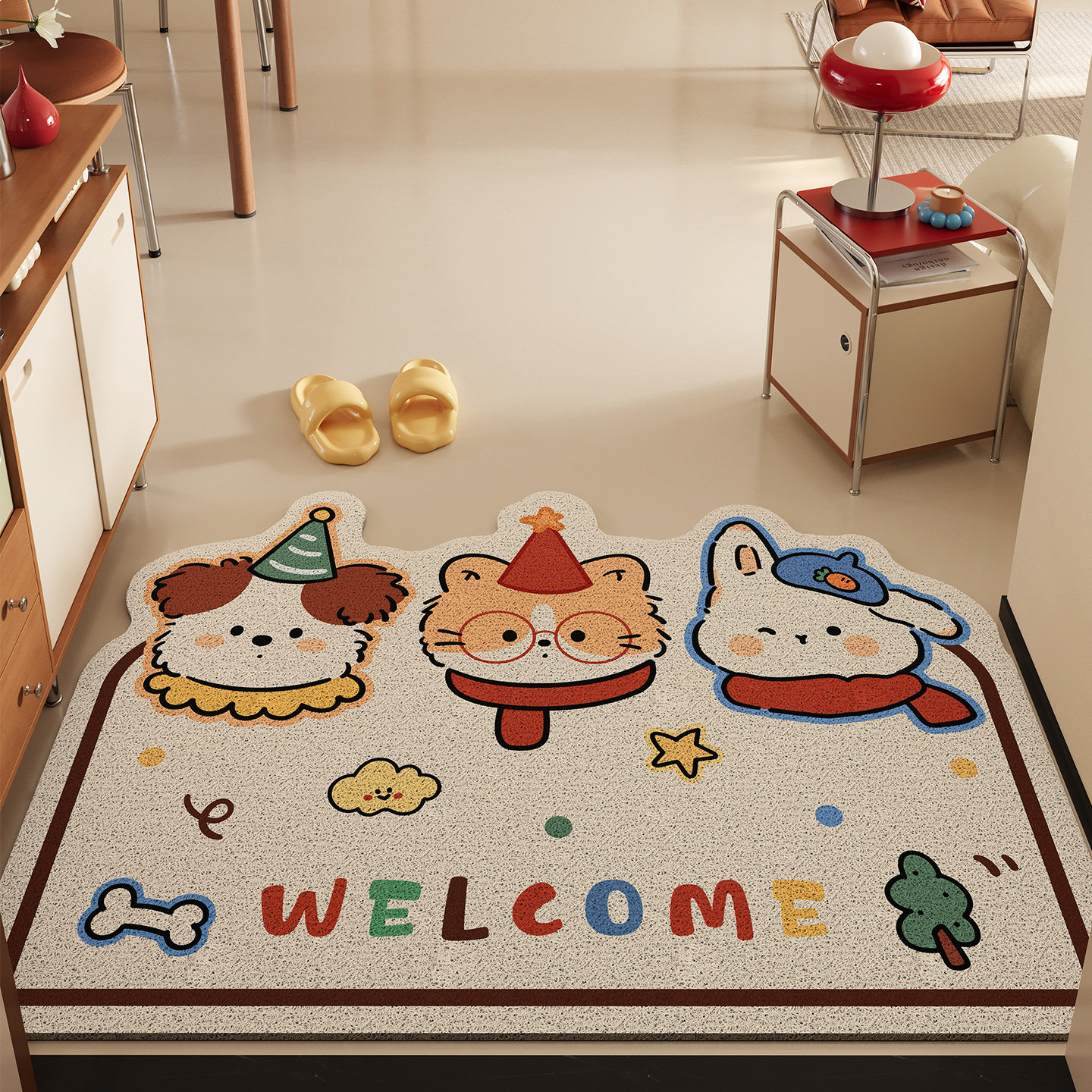 2026新款入户门地垫门口进门防滑丝圈脚垫可裁剪门外玄关入门地毯,居家布艺,入户地垫,淘宝优惠券,粉丝福利购,淘宝优惠卷