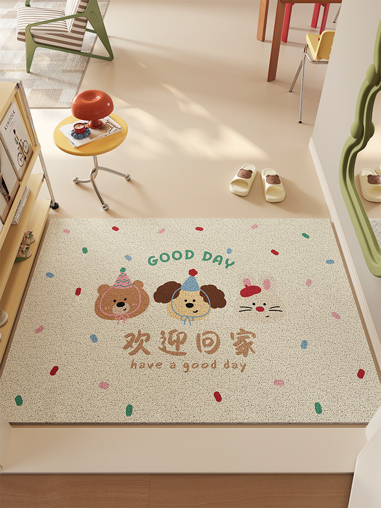 入户门地垫进门门口防滑丝圈脚垫可裁剪新款门外入门地毯入户门垫,居家布艺,入户地垫,淘宝优惠券,粉丝福利购,淘宝优惠卷