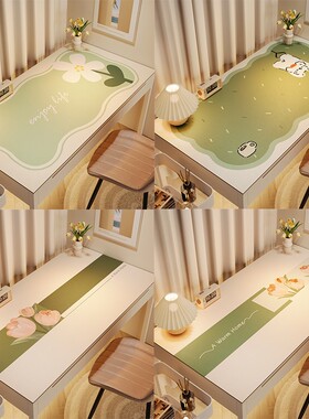 学生书桌垫儿童写字台垫子学习课桌专用保护垫梳妆台防水免洗桌布