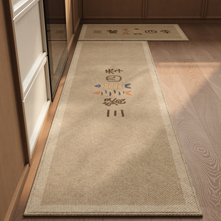 厨房地垫防滑防油防水脚垫地面专用耐脏加厚垫子吸水吸油免洗地毯