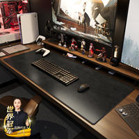 A large-sized anti-slip computer desk mat made of cowhide, a waterproof high-end office tablecloth specifically designed for e-sports games thumbnail 7