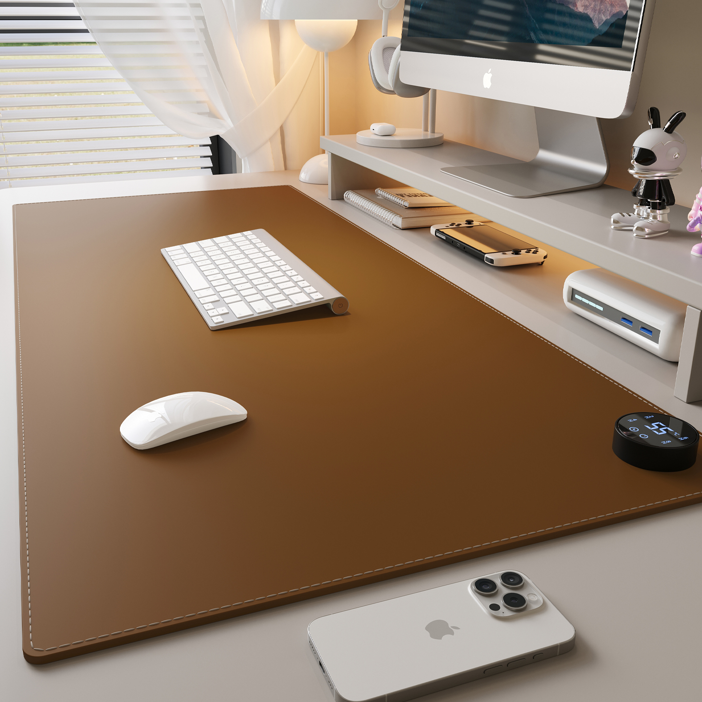 3c认证加热桌垫办公室鼠标加热垫