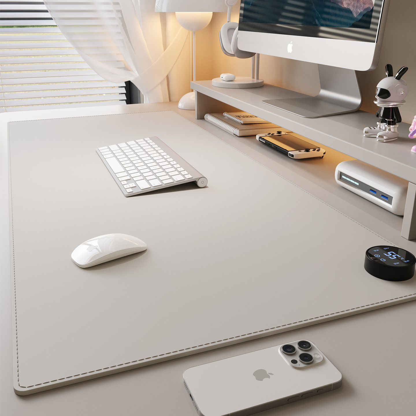 3c认证加热桌垫办公室鼠标加热垫