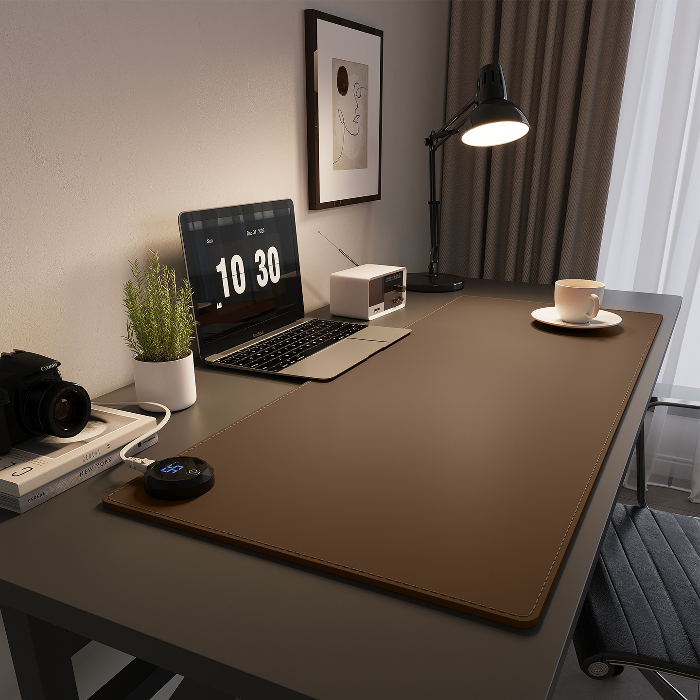 书桌加热垫3c认证发热鼠标垫大号