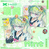 薄荷浪花粗面控制电竞鼠标垫FPS4mm底胶加强版 RaypadAC