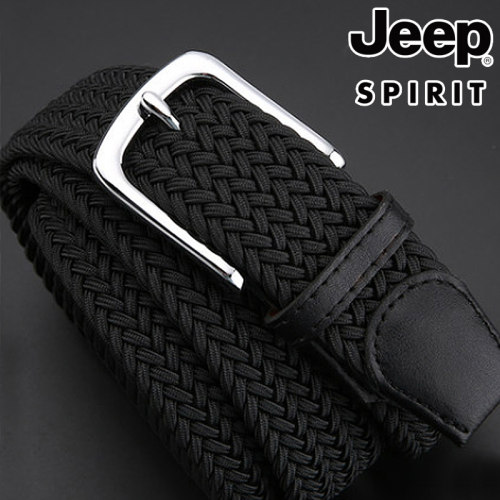 Jeep正品吉普2026新款编织皮带