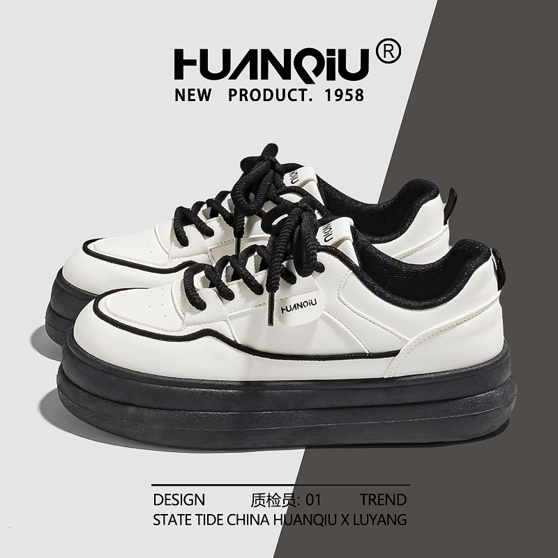 环球新品松糕休闲小白鞋特价促销