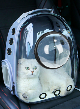 猫包外出便携猫背包宠物太空舱包狗狗双肩包大容量书包装猫咪用品