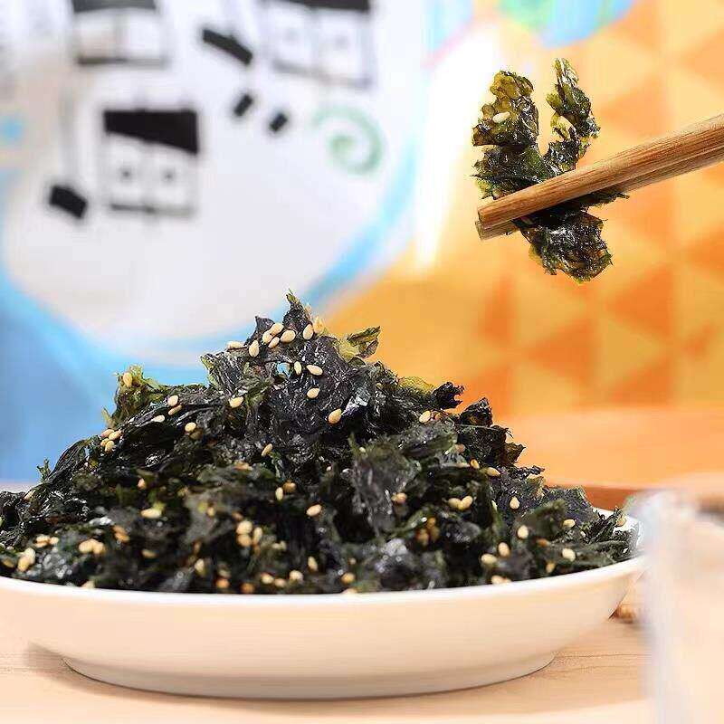 D小老板每日拌饭海苔碎2袋 即食芝麻海苔紫菜儿童宝宝饭团寿司材