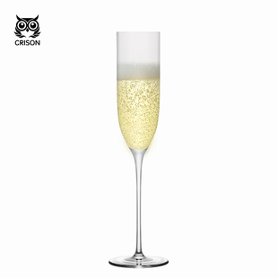 CP8205 CRISON柯瑞森水晶玻璃笛型香槟酒杯子调酒鸡尾酒高脚经典